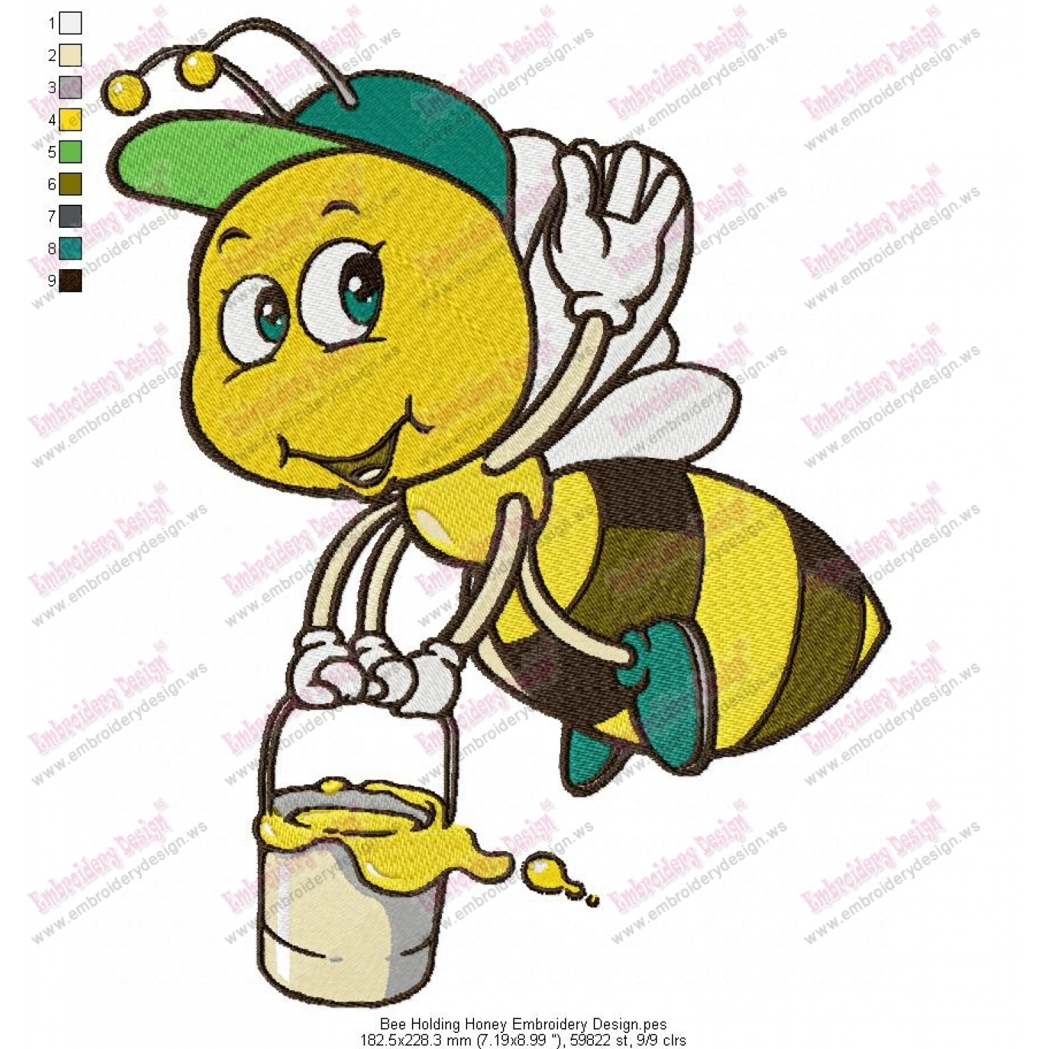 Пчелка с медом